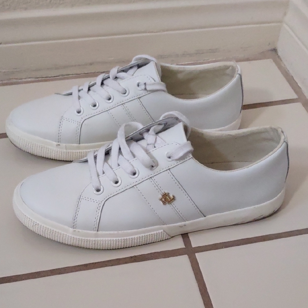 Ralph Lauren White Sneakers